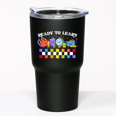 Cute Funny Ready To Learn Back To School Tumbler