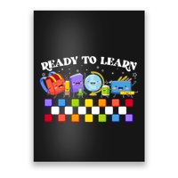 Cute Funny Ready To Learn Back To School Poster
