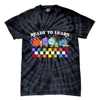 Cute Funny Ready To Learn Back To School Tie-Dye T-Shirt