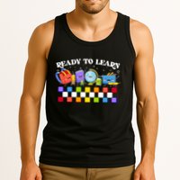 Cute Funny Ready To Learn Back To School Tank Top