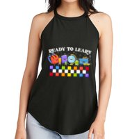 Cute Funny Ready To Learn Back To School Women's Perfect Tri Rocker Tank
