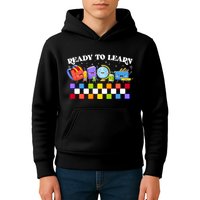 Cute Funny Ready To Learn Back To School Kids Hoodie