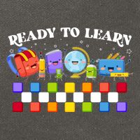 Cute Funny Ready To Learn Back To School Cotton Canvas Backpack