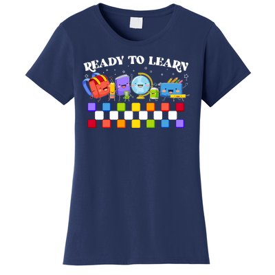 Cute Funny Ready To Learn Back To School Women's T-Shirt