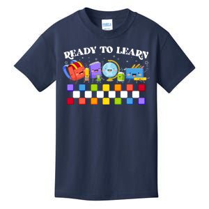 Cute Funny Ready To Learn Back To School Kids T-Shirt