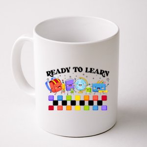 Cute Funny Ready To Learn Back To School Coffee Mug