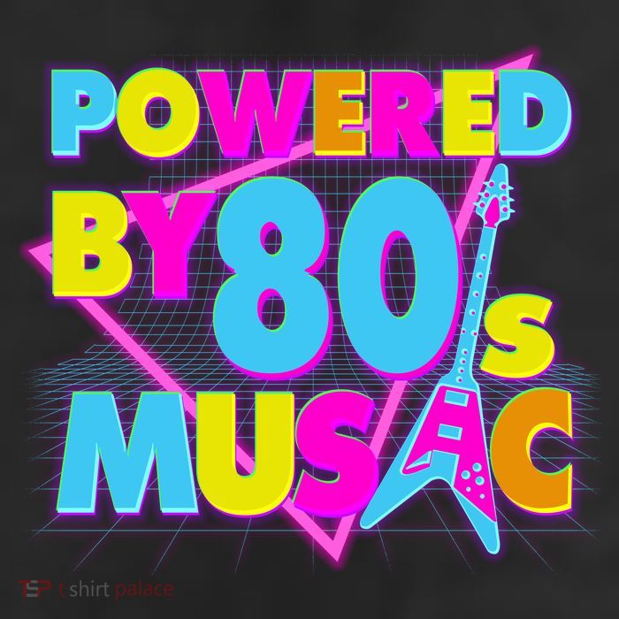 Cool Funny Retro Powered By 80's Music Cool Comfort Performance Bucket Hat