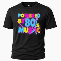 Cool Funny Retro Powered By 80's Music Performance Shirt