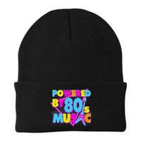 Cool Funny Retro Powered By 80's Music Beanie