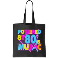 Cool Funny Retro Powered By 80's Music Bag