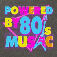 Cool Funny Retro Powered By 80's Music Cotton Canvas Backpack