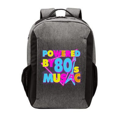 Cool Funny Retro Powered By 80's Music Vector Backpack