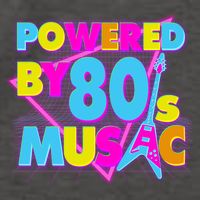 Cool Funny Retro Powered By 80's Music Vector Backpack