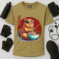 Capybara Funny Ramen Capybara Rodent Kawaii Anime Performance Shirt