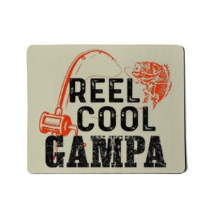 Cute Fishermen Reel Cool Gampa Daddy Fishing Fathers Day Mousepad