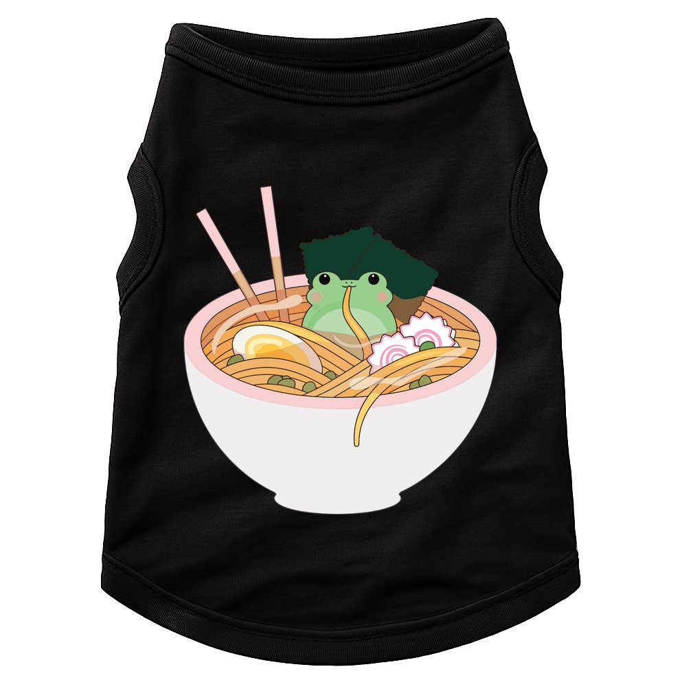 Cute Frog Ramen Doggie Tank