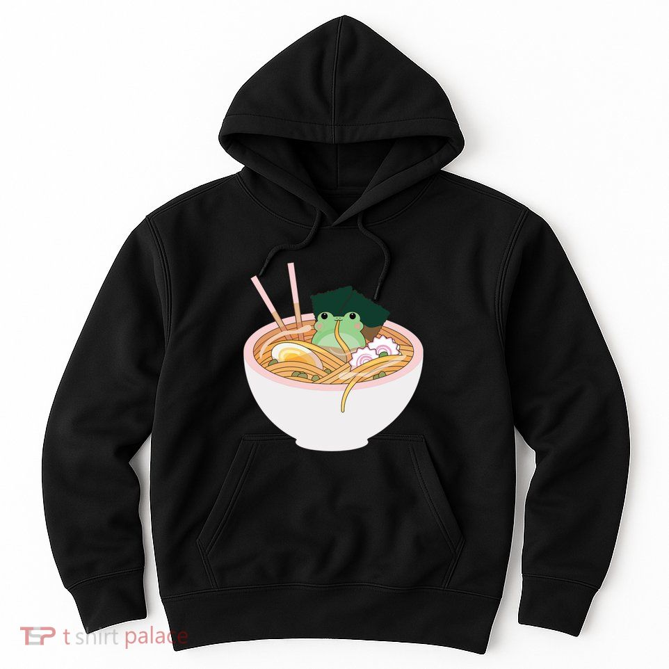 Cute Frog Ramen Hoodie