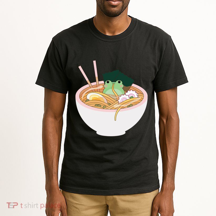 Cute Frog Ramen Tall T-Shirt