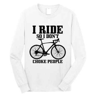 Cycling Funny Road Bike Bicycle Cyclist Men Women Long Sleeve Shirt