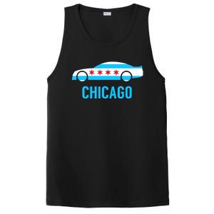 Chicago Flag Race Car PosiCharge Competitor Tank