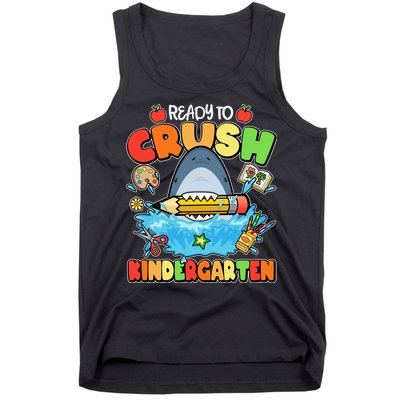 Cute Funny Ready To Crush Kindergarten School Shark Tank Top