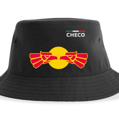Checo Formula Racing Driver Fan Team Funny Hecho En Mexico Sustainable Bucket Hat