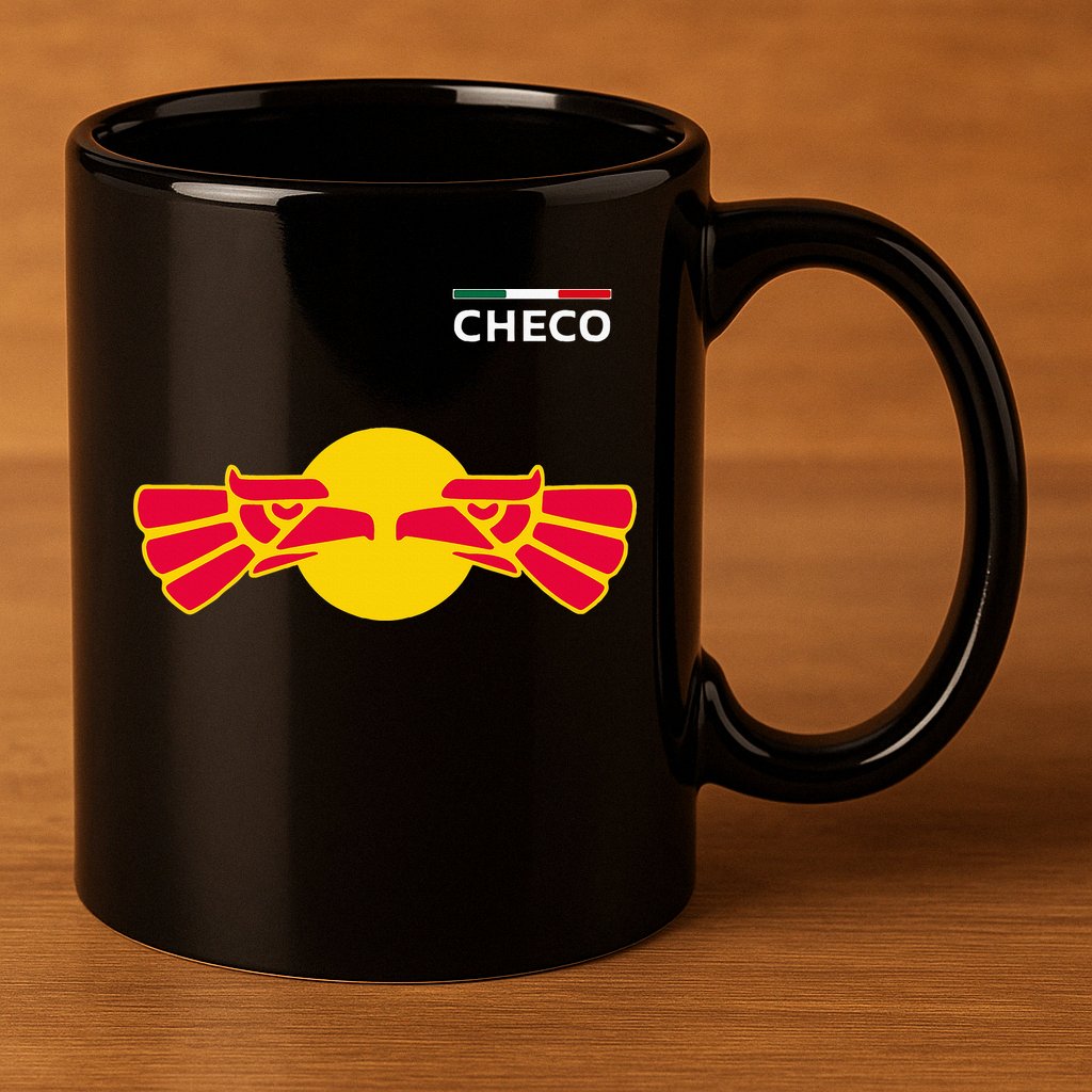 Checo Formula Racing Driver Fan Team Funny Hecho En Mexico 11oz C Handle Ceramic Mug