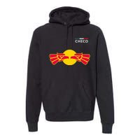 Checo Formula Racing Driver Fan Team Funny Hecho En Mexico Premium Hoodie