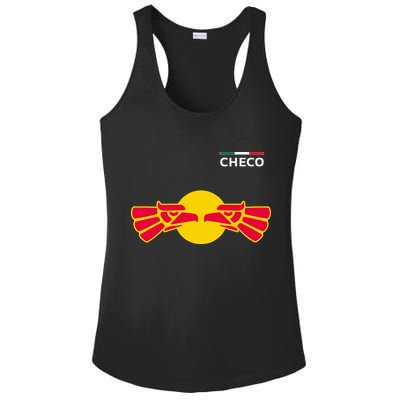 Checo Formula Racing Driver Fan Team Funny Hecho En Mexico Ladies PosiCharge Competitor Racerback Tank