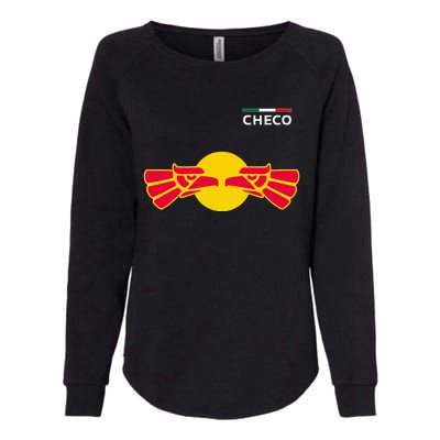 Checo Formula Racing Driver Fan Team Funny Hecho En Mexico Womens California Wash Sweatshirt