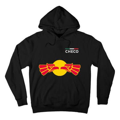 Checo Formula Racing Driver Fan Team Funny Hecho En Mexico Tall Hoodie