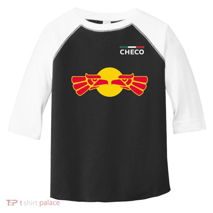 Checo Formula Racing Driver Fan Team Funny Hecho En Mexico Toddler Fine Jersey T-Shirt