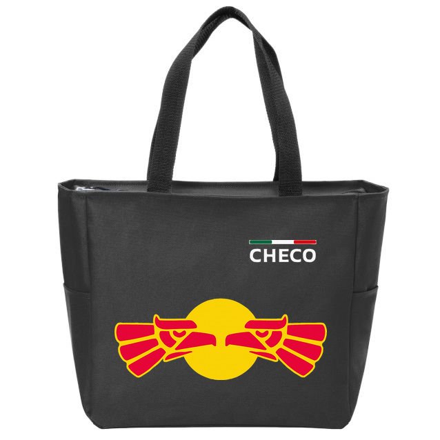 Checo Formula Racing Driver Fan Team Funny Hecho En Mexico Zip Tote Bag