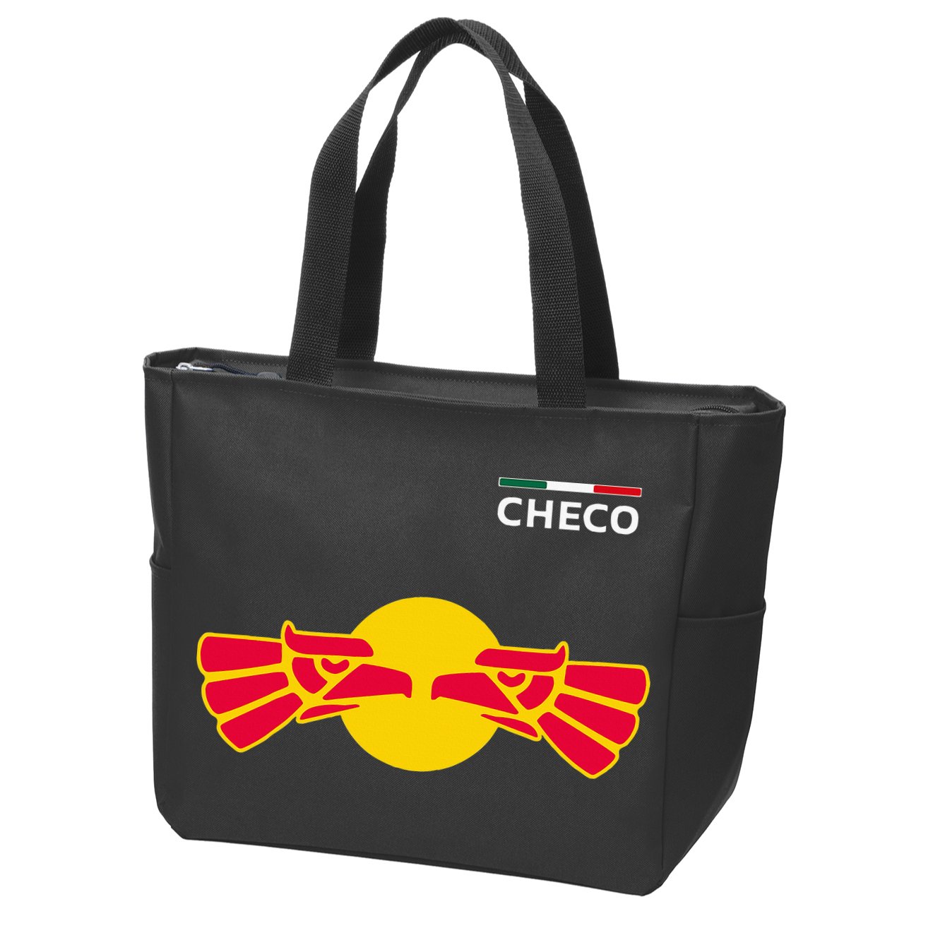 Checo Formula Racing Driver Fan Team Funny Hecho En Mexico Zip Tote Bag