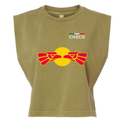 Checo Formula Racing Driver Fan Team Funny Hecho En Mexico Garment-Dyed Women's Muscle Tee