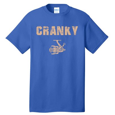 Cranky Fishing Reel Tall T-Shirt