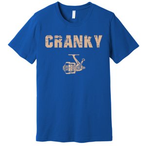 Cranky Fishing Reel Premium T-Shirt