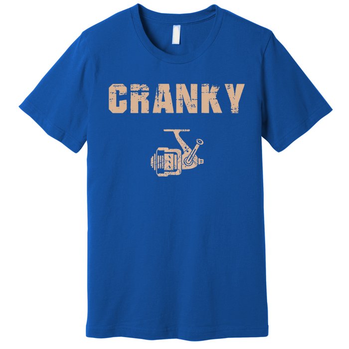 Cranky Fishing Reel Premium T-Shirt