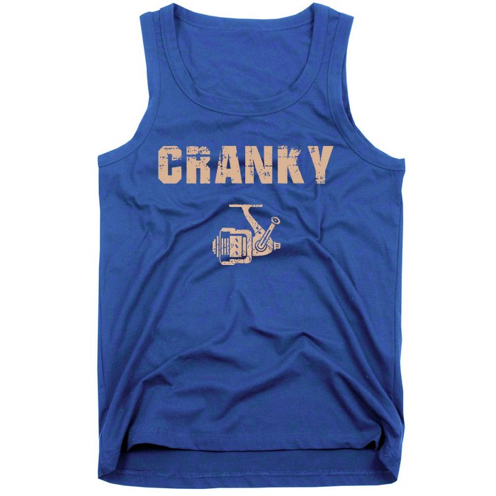 Cranky Fishing Reel Tank Top