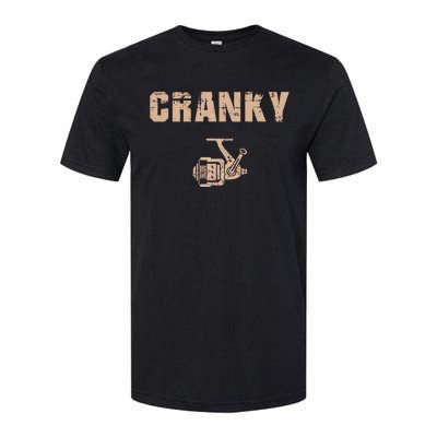 Cranky Fishing Reel Softstyle® CVC T-Shirt