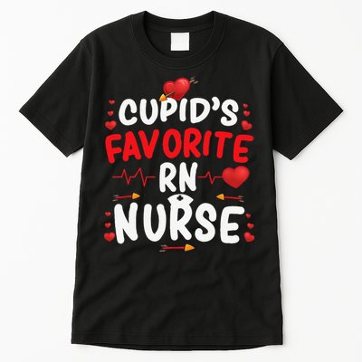 Cupid's Favorite RN Nurse Cute Valentine's Day Nurses Gifts Tall T-Shirt