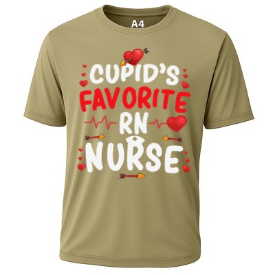 Cupid's Favorite RN Nurse Cute Valentine's Day Nurses Gifts Performance Shirt