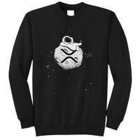 Cryptocurrency Fun Relaxing Space Man On Xrp Crypto Moon Sweatshirt