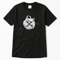 Cryptocurrency Fun Relaxing Space Man On Xrp Crypto Moon Tall T-Shirt
