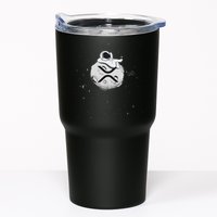 Cryptocurrency Fun Relaxing Space Man On Xrp Crypto Moon Tumbler