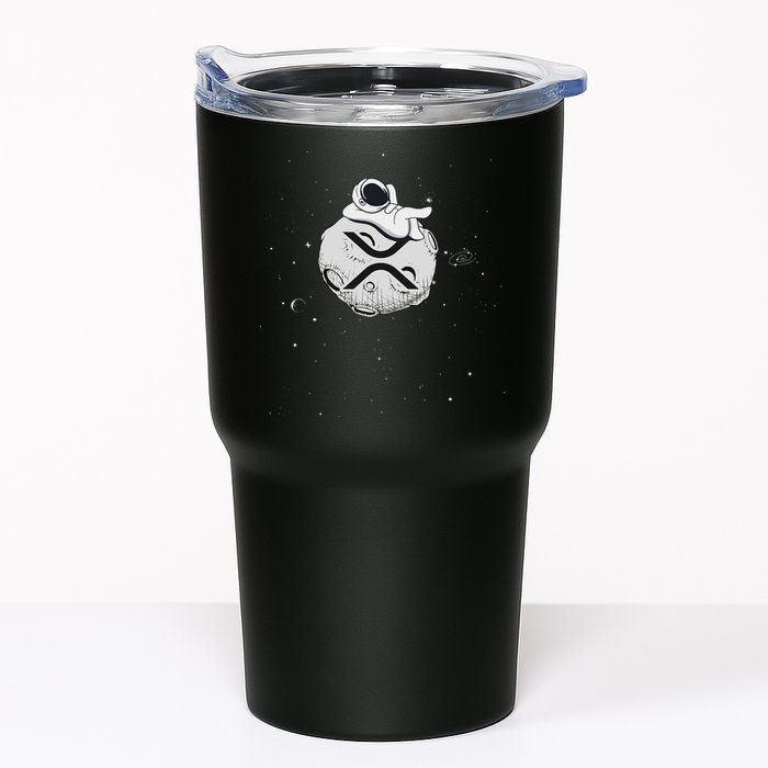 Cryptocurrency Fun Relaxing Space Man On Xrp Crypto Moon Tumbler