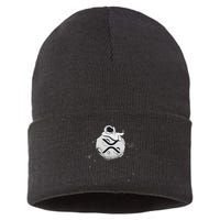 Cryptocurrency Fun Relaxing Space Man On Xrp Crypto Moon Sustainable Knit Beanie