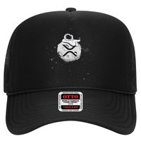 Cryptocurrency Fun Relaxing Space Man On Xrp Crypto Moon Hat