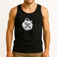 Cryptocurrency Fun Relaxing Space Man On Xrp Crypto Moon Tank Top