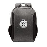 Cryptocurrency Fun Relaxing Space Man On Xrp Crypto Moon Vector Backpack